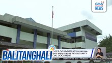 LTO - Temporary certificates of registration muna ang ibibigay dahil kulang ang supply ng security paper na gamit sa official document | Balitanghali