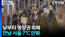 아침 반짝 추위 물러가고 주말까지 온화...영남 다시 건조해져 / YTN