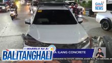 SUV, bumangga sa ilang concrete barrier sa EDSA | Balitanghali