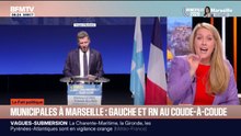 LE FAIT POLITIQUE D'ANNE - Municipales: vers un duel serré entre la gauche et le RN à Marseille, selon un sondage Elabe pour BFMTV