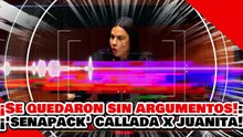 🔥🚨¡SE QUEDARON SIN ARGUMENTOS! ¡”SENAPACK de ALITO” es CALLADA por La SENADORA JUANITA GUERRA!