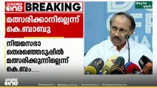 നിയമസഭാ തെരഞ്ഞെടുപ്പിൽ മത്സരിക്കാനില്ലെന്ന് കെ.ബാബു എംഎൽഎ