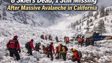 📸 Deadly California Avalanche Kills 8, 1 Missing