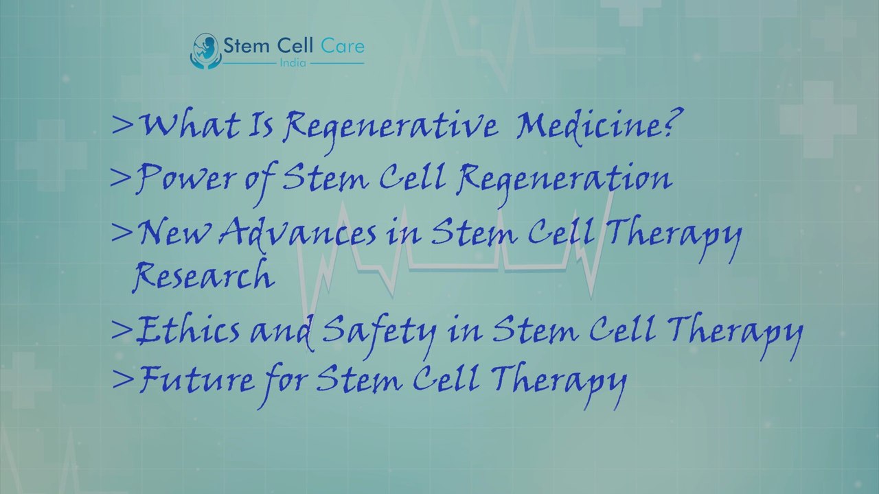 Future of Regenerative Medicine: The Power of Stem Cells | How Stem Cells Are Changing Healthcare |