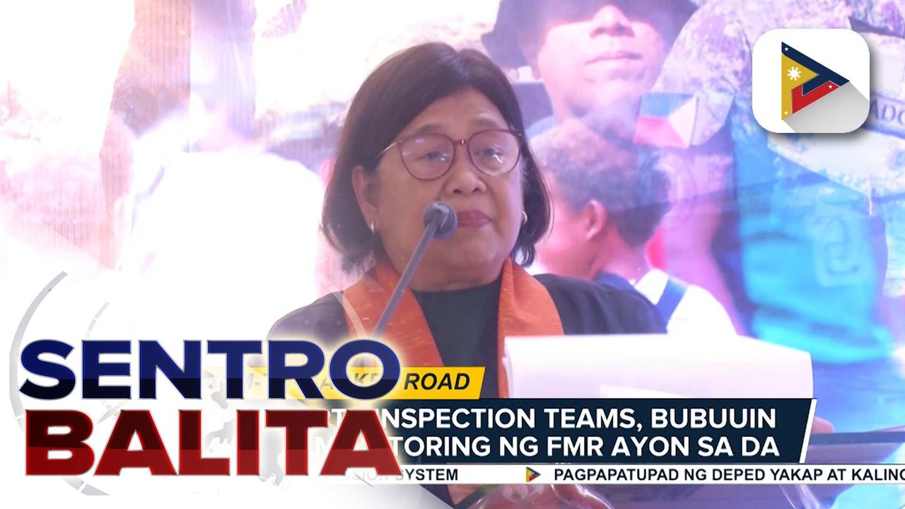 Third-party inspection teams, bubuuin ng D.A. para sa mahigpit na monitoring ng Farm-to-Market road projects | ulat ni Janice Denis - PTV Cordillera