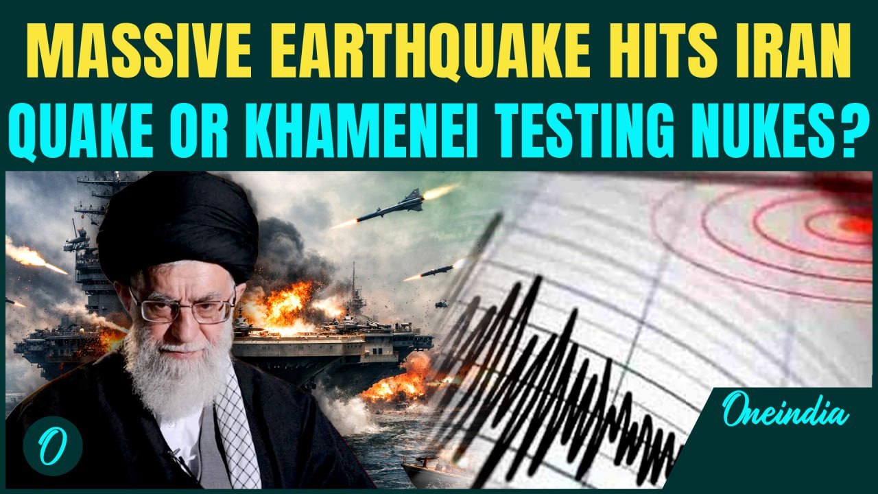 IRAN BREAKING: 5.5 Earthquake Hits Southern Iran | Disaster or Khamenei’s Secret Nuclear Test?