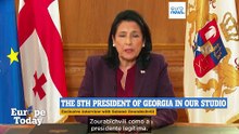 Europe Today: primeira reunião do Conselho de Paz; entrevista com a 5ª presidente da Geórgia