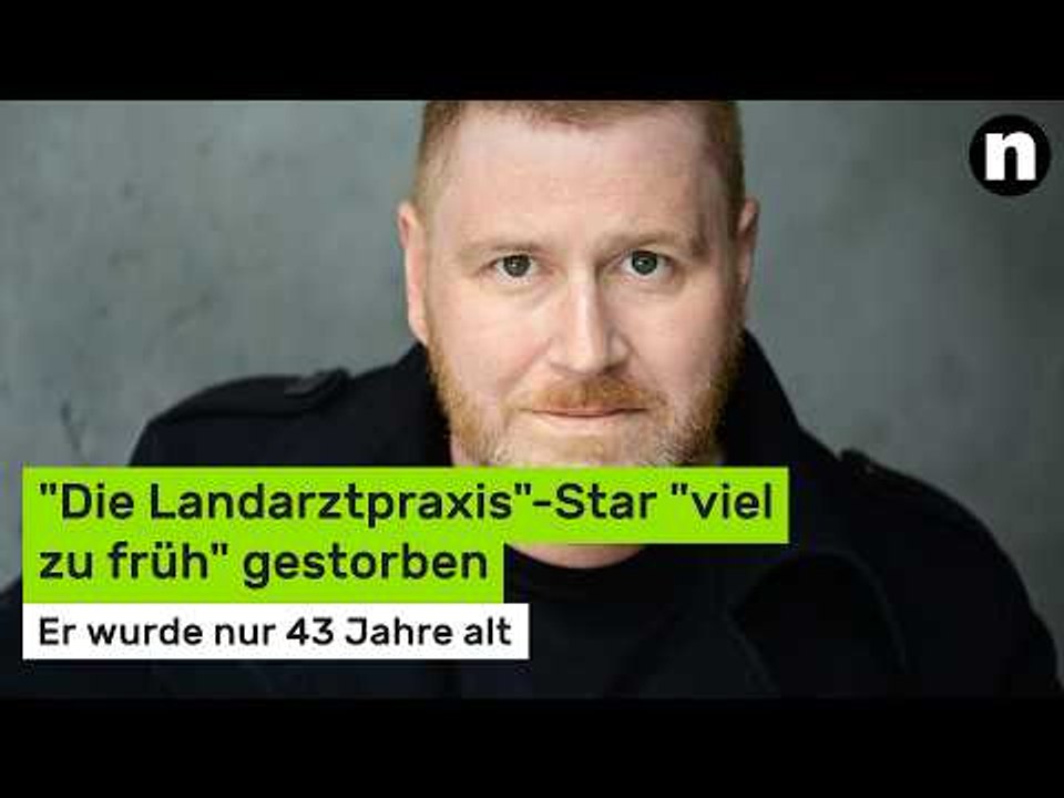 Thorsten Hamer: Er wurde nur 43 Jahre alt - 'Die Landarztpraxis'-Star 'viel zu früh' gestorben