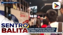Dalawang PUV terminal sa dalawang mall sa Q.C., pinagpapaliwanag ng LTFRB dahil sa mga nakitang paglabag | ulat ni Bernard Ferrer