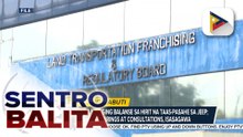 LTFRB, tiniyak na magiging balanse sa hirit na taas-pasahe sa jeep; lingguhang hearings at consultations, isasagawa