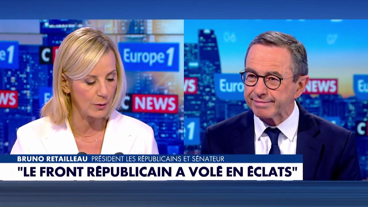Elections municipales : «Le front républicain a volé en éclats», dénonce Bruno Retailleau