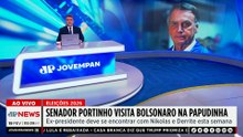 Portinho visita Bolsonaro e diz que ex-presidente está sob “forte medicação”