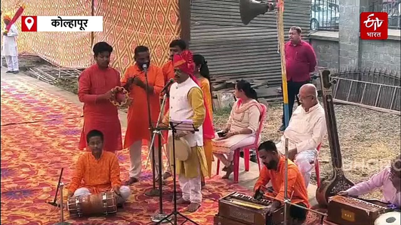 कोल्हापुरात राजघराण्याकडून थाटात शिवजयंती साजरी...