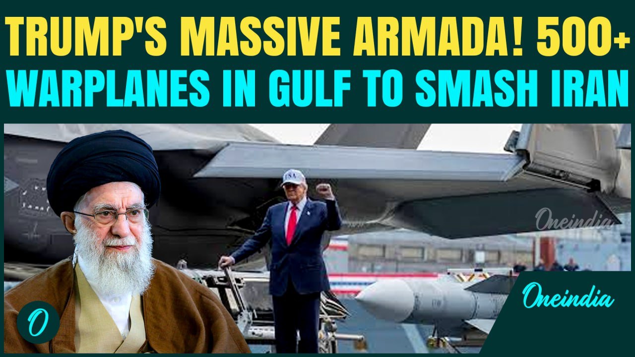 US Vs Iran BREAKING: Trump Deploys over 500+ Jets, Warships at Jordan, Saudi Arabia base | War Soon?