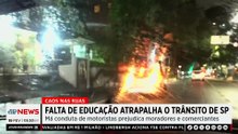 Falta de educação atrapalha o trânsito de São Paulo
