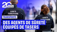 Des agents de sûreté de la SNCF et la RATP autorisés à porter des pistolets à impulsion électrique