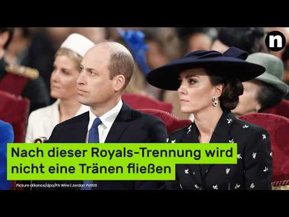 Prinzessin Kate und Prinz William: Nach dieser Royals-Trennung wird nicht eine Tränen fließen
