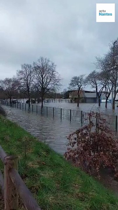 Inondations près de Nantes : les îles de Loire sont sous l'eau