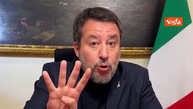 Salvini: Sea Watch da risarcire? Chi non vota sì al referendum è complice degli speronatori