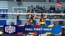 FULL FIRST HALF - Arellano Lady Chiefs vs JRU Lady Bombers | NCAA Season 101