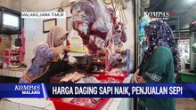 Harga Daging Sapi Naik Capai Rp135 ribu Per Kilogram, Pedagang Keluhkan Sepinya Pembeli