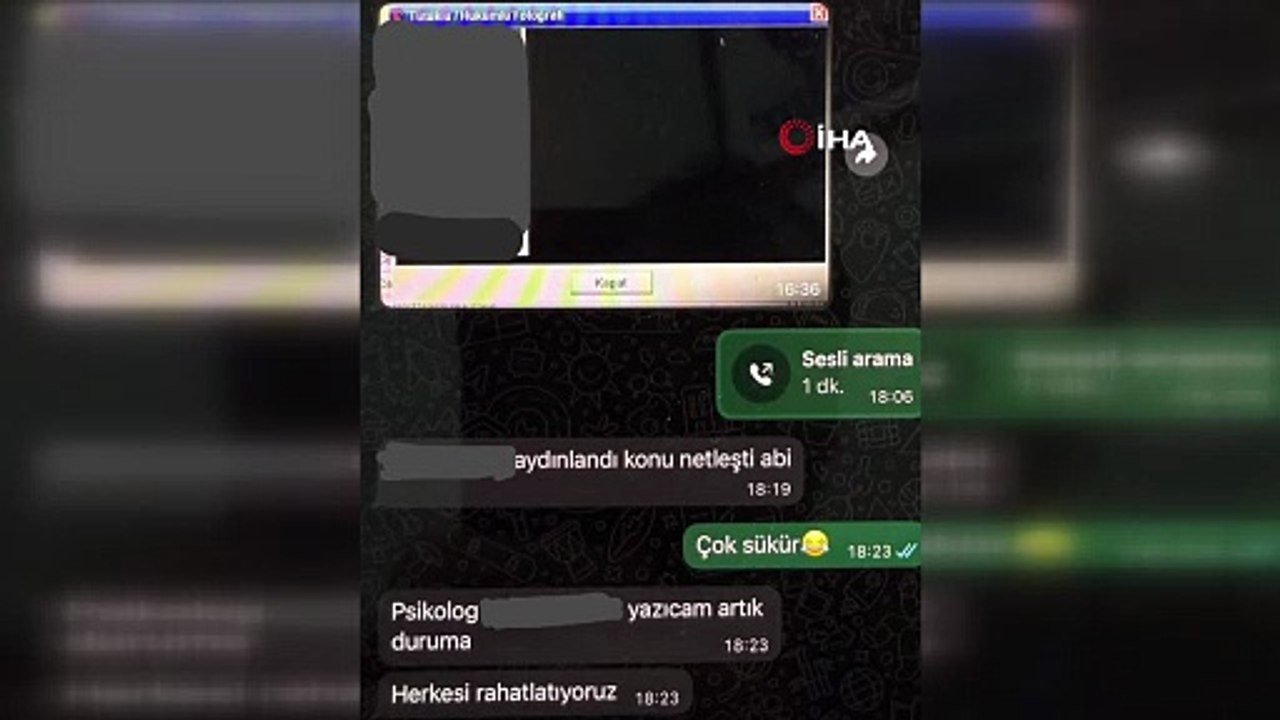 WhatsApp yazışmaları ortaya açıktı! Adliyedeki zabit kâtibi fena enselendi