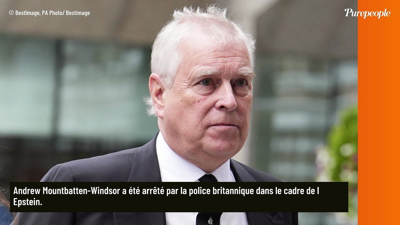 L'ex-prince Andrew appréhendé à son domicile par la police... un cadeau d'anniversaire dont il se serait bien passé