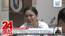 Mayor Robredo, pinalutang ni Rep. Erice na aniya’y “strongest candidate” vs VP Duterte | 24 Oras
