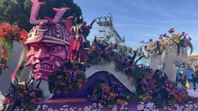 Carnaval de Nice : la bataille des fleurs, un show unique en images