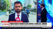 Ministérios manifestam solidariedade a Vini Jr. após episódio de racismo