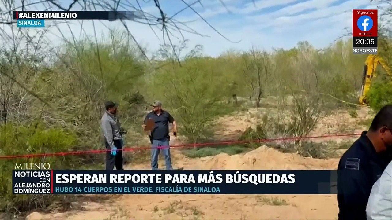 Fiscalía de Sinaloa no confirma ni descarta más fosas clandestinas en Concordia