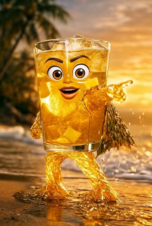 Pineapple juice pio