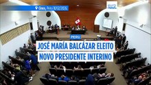 José María Balcázar é o novo presidente interino do Peru