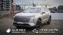 GWM Haval H6 Hybrid: Neuer Mittelklasse-SUV 2026