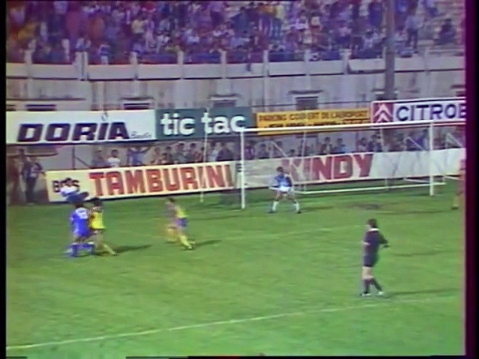 BASTIA - TOULON - 1984 - SAISON 1984/1985 -