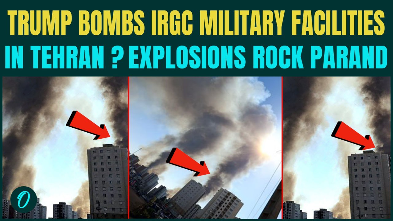 U.S BOMBS IRGC Military Sites in Iran? Multiple EXPLOSIONS HIT Parand | U.S Vs War Iran Begins?