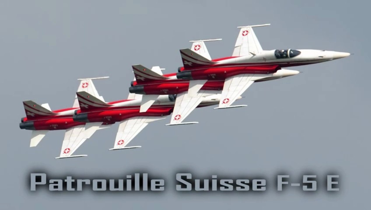 Patrouille suisse F-5 E TIGER II🤩J1+J2🤩Volkel Air Base