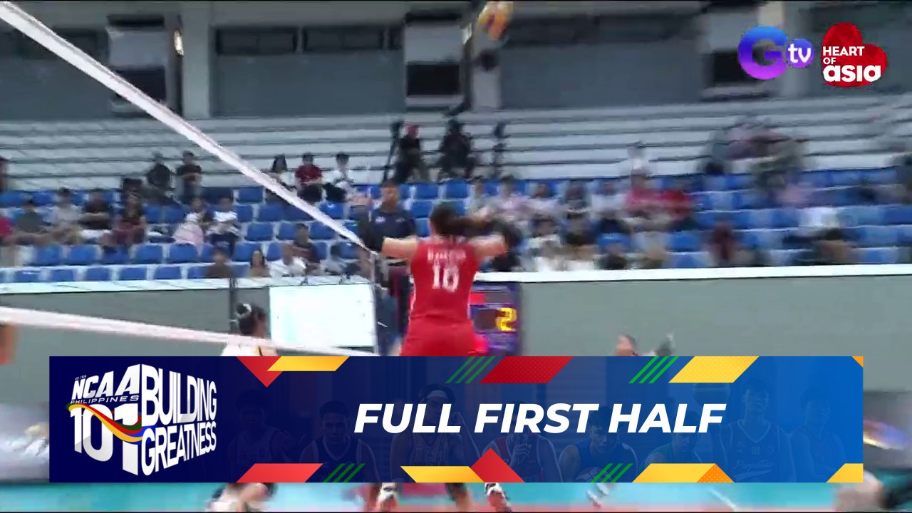 FULL FIRST HALF - Perpetual Lady Altas vs San Beda Lady Red Spikers | NCAA Season 101