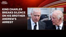 King Charles on Andrew's arrest: 'Law must take its own course'