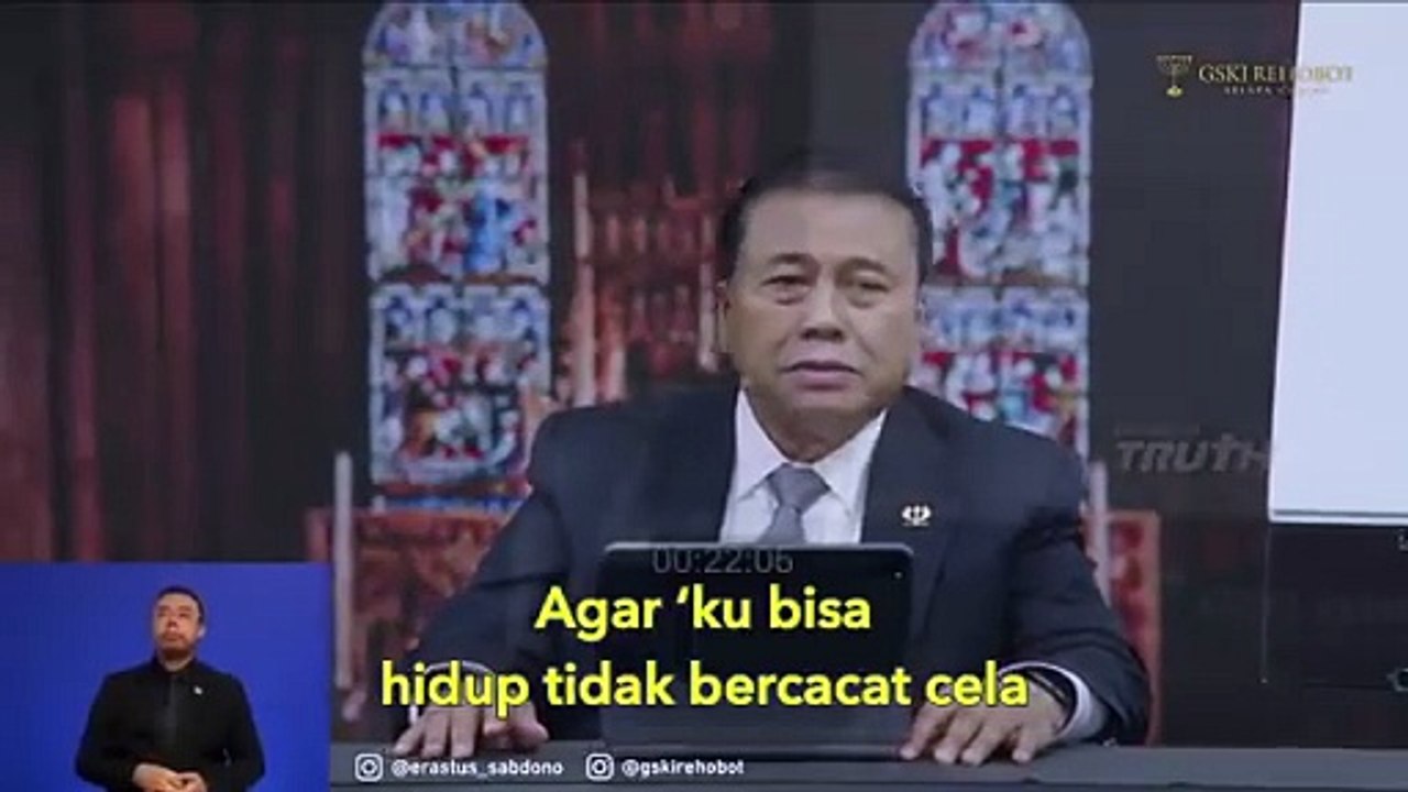 HIDUP DALAM KAWASAN ILAHI (BAG 10) PERASAAN KRISIS YANG BENAR