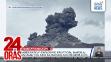 Kanlaon Volcano erupts anew | 24 Oras