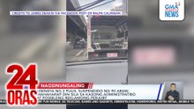 Rookie cops suspended amid road confrontation | 24 Oras