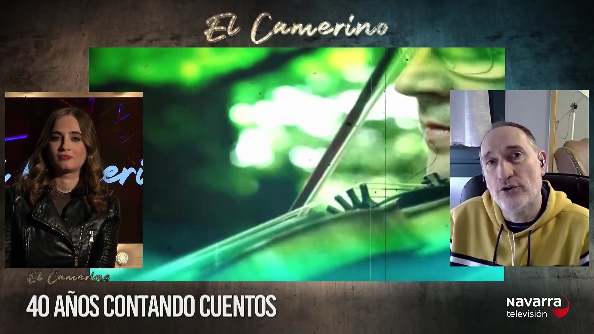El Camerino 19/02/2026 Hablamos con Goyo Yeves de Celtas Cortos, con el cantante tudelano Alejo y con el escritor Iñaki Fuertes.