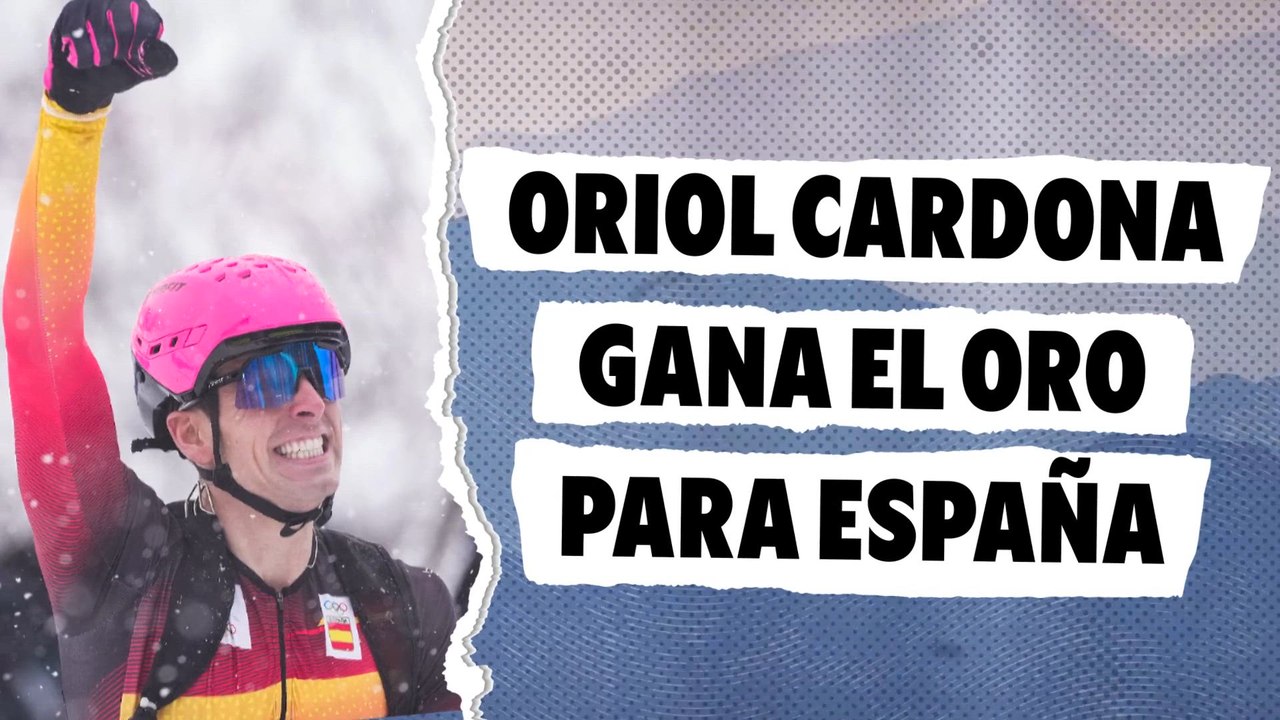 Oriol Cardona es de oro: primer oro español en los Juegos Olímpicos de Invierno en 54 años