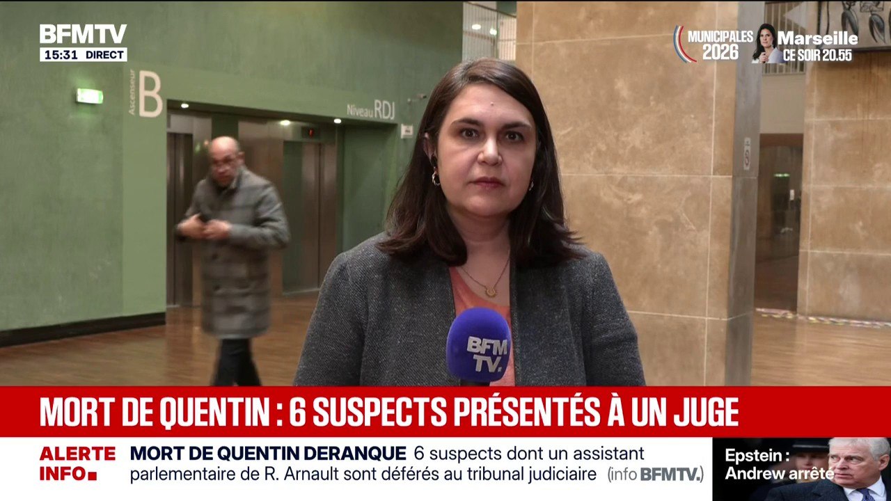 Mort de Quentin: Jacques-Elie Favrot et 5 autres suspects présentés à un juge d'instruction en vue de probable mise en examen