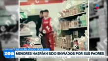 Menores son enviados por sus padres para robar en tienda de Tultitlán