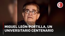 Miguel León-Portilla, un universitario centenario
