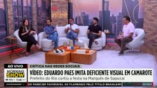 EDUARDO PAES é flagrado imitando pessoas CEGAS;  Bruno Loves comenta