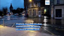 Francia, en alerta roja por inundaciones tras 35 días de lluvias récord desde 1959