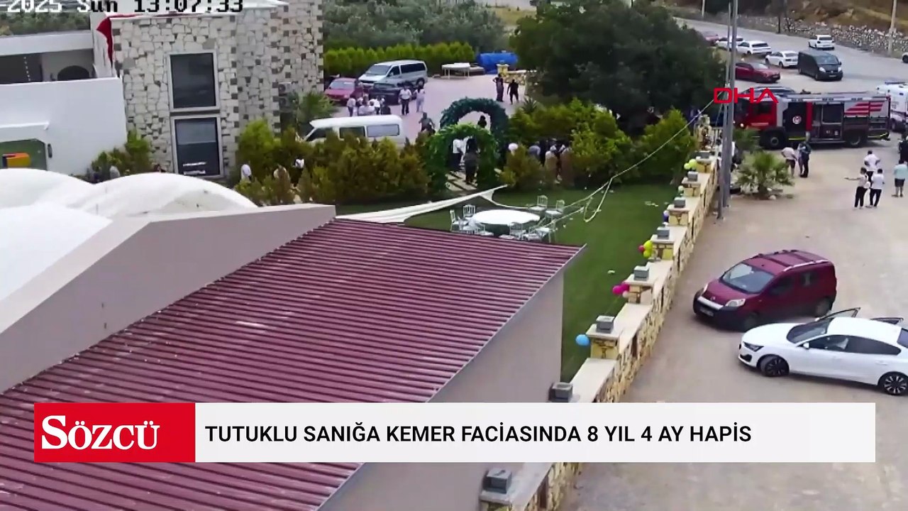 Dekoratif kemerin altında kalan çiftin ölümüne ilişkin davada tutuklu sanığa 8 yıl 4 ay hapis